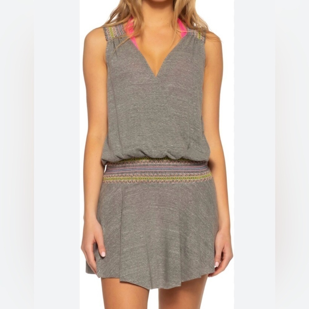 SOLUNA Malibu Swim Dress Coverup Size Medium